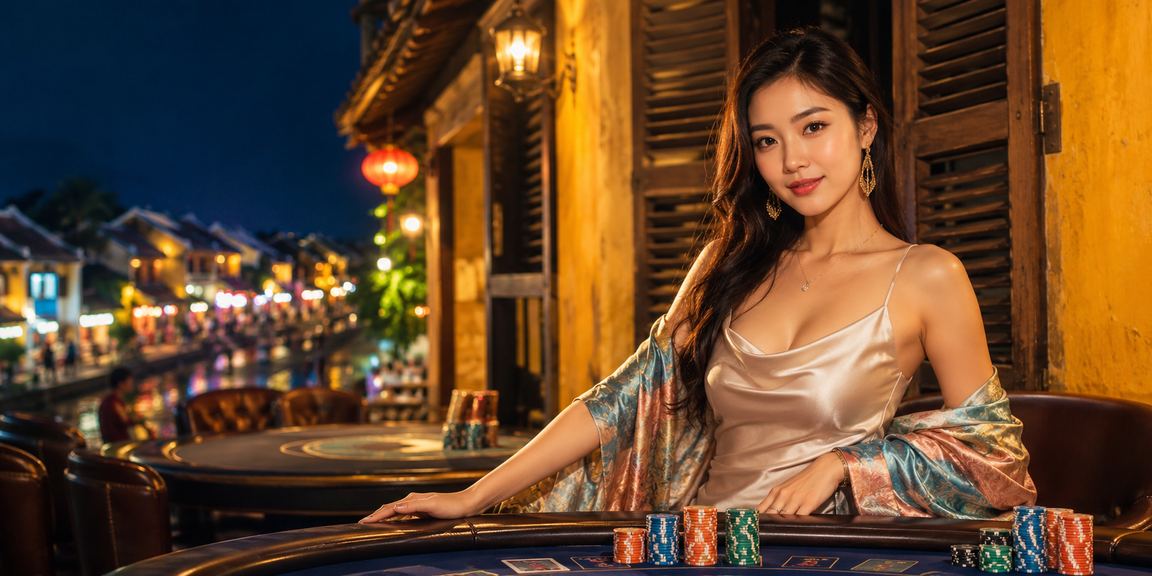 Người chơi xem mẹo cá cược thể thao trên điện thoại tại Hội An