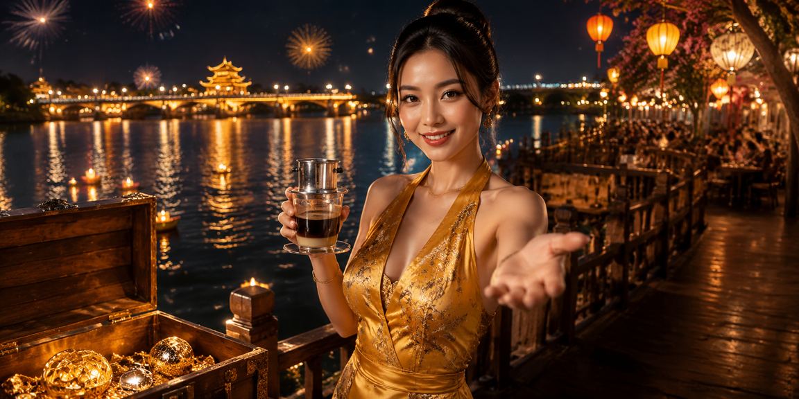 Người dùng tại Huế xem kèo bóng đá bên tách cà phê buổi sáng